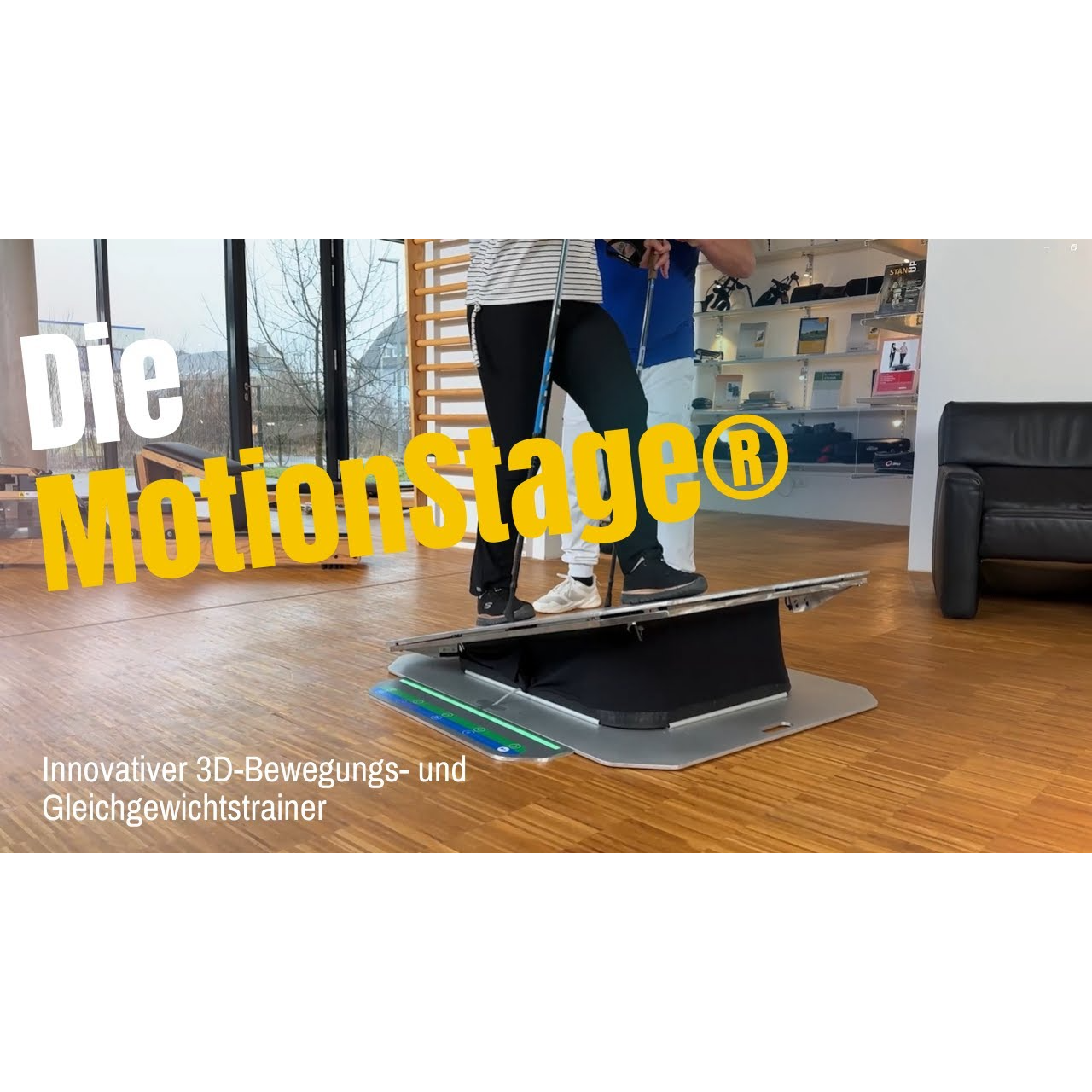 MotionStage® – Innovativer Bewegungs- und Gleichgewichtstrainer